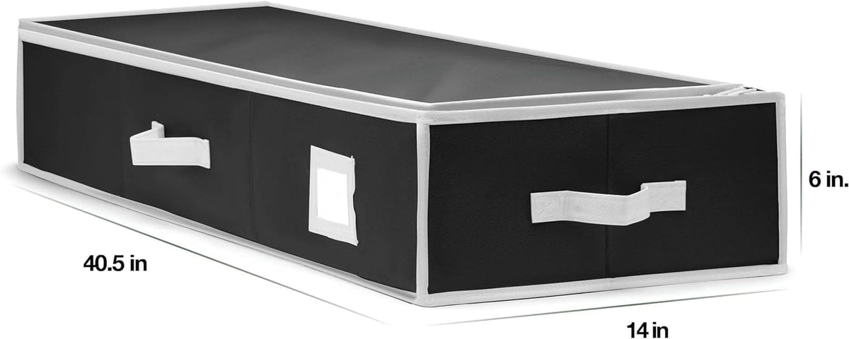 Under Bed Gift Wrap Organiser, Holds up to 24 Rolls, view 4