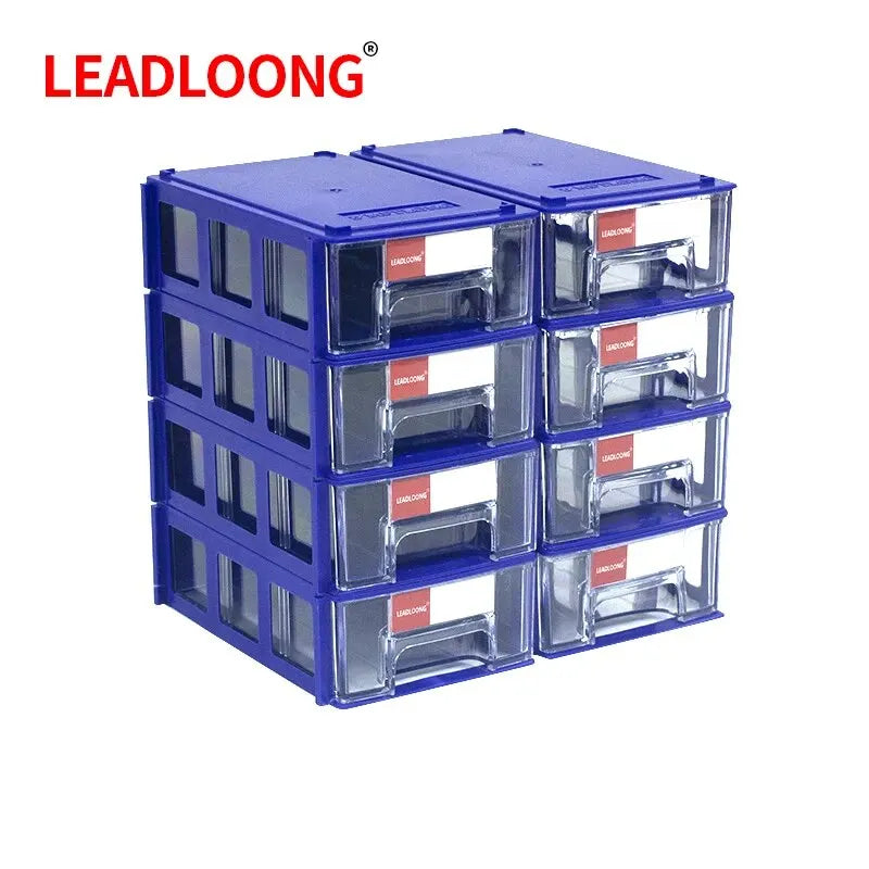8/16Pcs 14X9X4Cm/5.5X3.5X1.5Inch Screw Parts Crafts Thread Organizer Mini Drawer Home Organization and Storage Bin