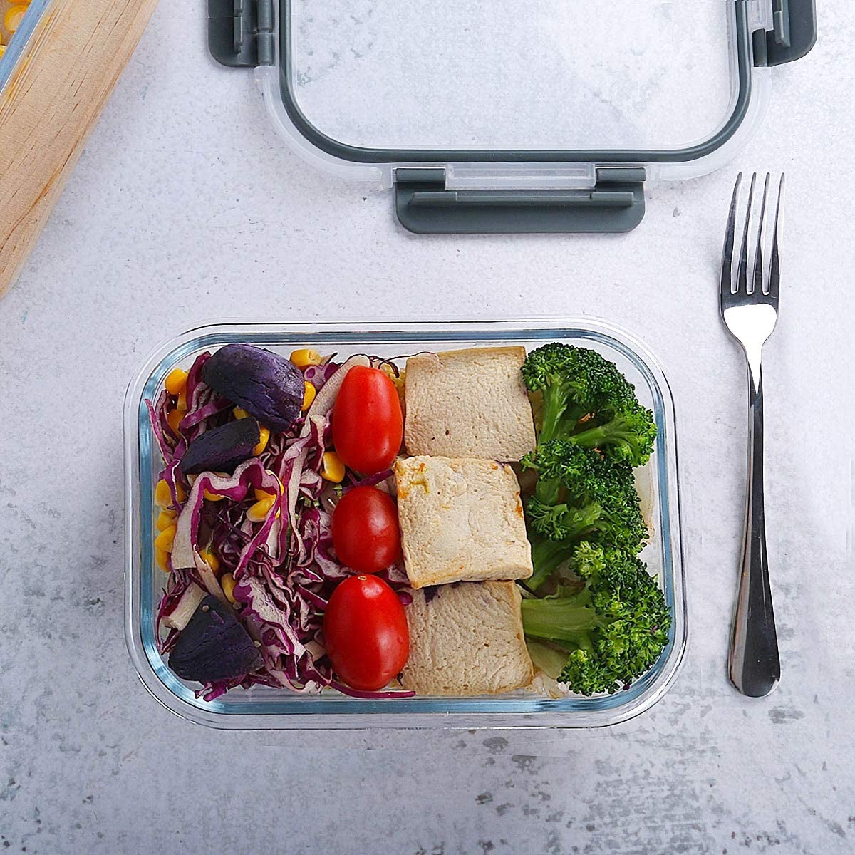 Glass Food Storage Containers, 10 Pack, view 5