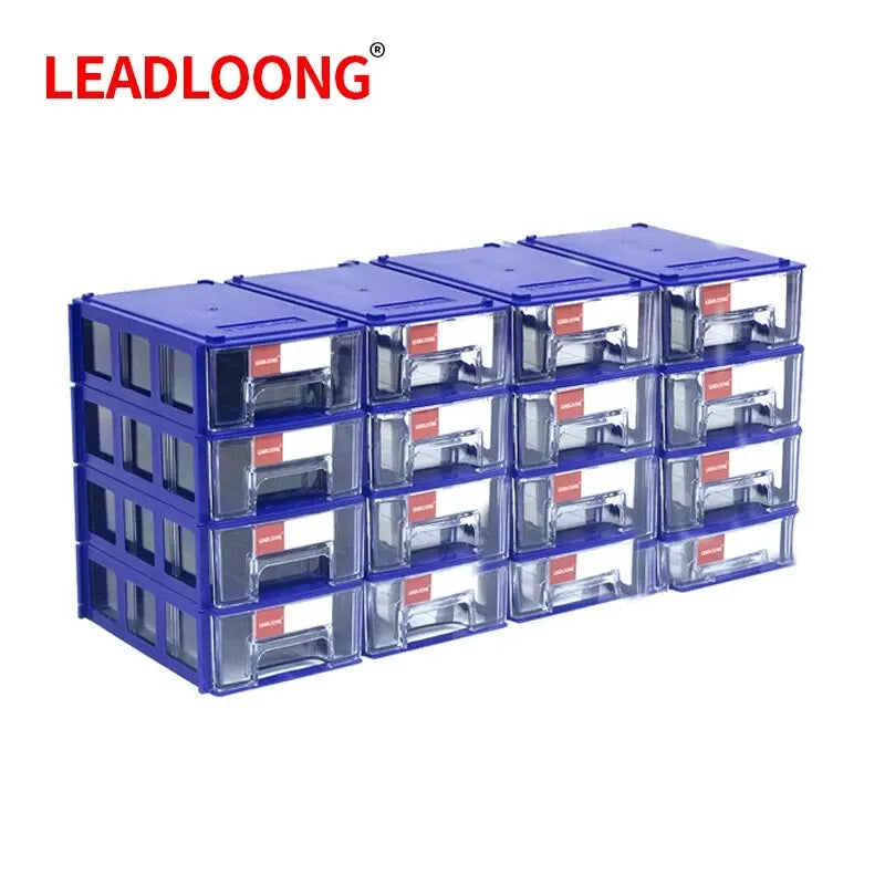 8/16Pcs 14X9X4Cm/5.5X3.5X1.5Inch Screw Parts Crafts Thread Organizer Mini Drawer Home Organization and Storage Bin