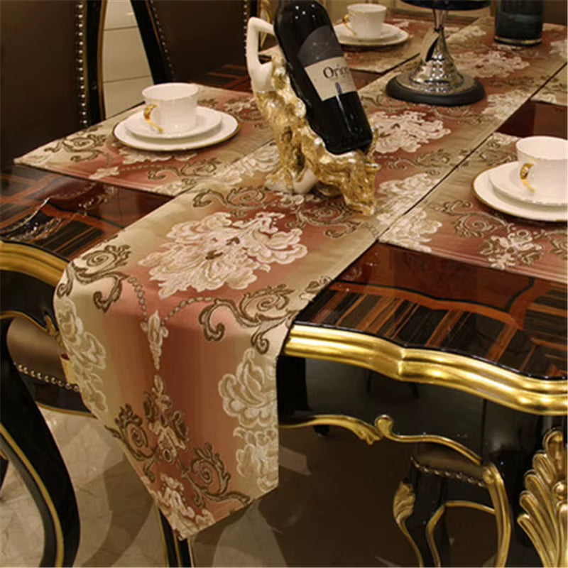 SBB Europe Noble Luxury Style Modern Simple Table Flag TV Cabinet Cover Towel Tea Table Chinese Table Flag Cloth Customized