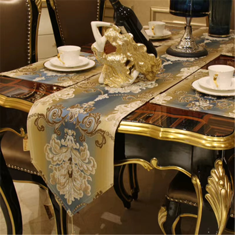 SBB Europe Noble Luxury Style Modern Simple Table Flag TV Cabinet Cover Towel Tea Table Chinese Table Flag Cloth Customized