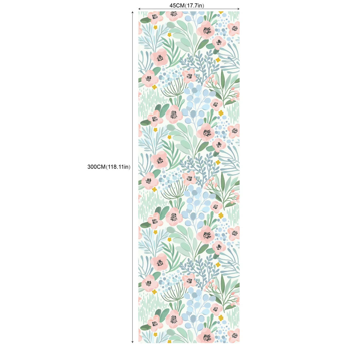 Green Tropical Palm Wallpaper Self Adhesive Rainforest Leaves Wallpaper Jungle Peel & Stick Plant Wallpaper Mural Vinyl Film