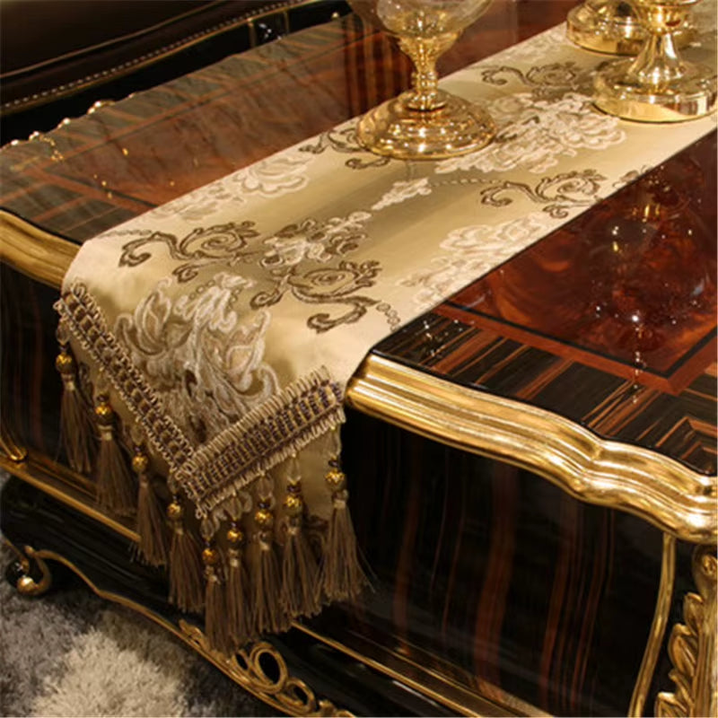 SBB Europe Noble Luxury Style Modern Simple Table Flag TV Cabinet Cover Towel Tea Table Chinese Table Flag Cloth Customized