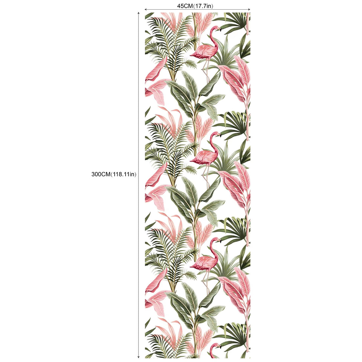 Green Tropical Palm Wallpaper Self Adhesive Rainforest Leaves Wallpaper Jungle Peel & Stick Plant Wallpaper Mural Vinyl Film