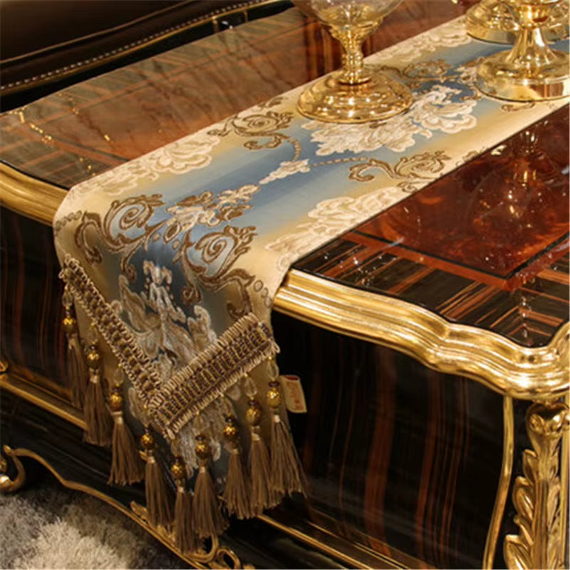 SBB Europe Noble Luxury Style Modern Simple Table Flag TV Cabinet Cover Towel Tea Table Chinese Table Flag Cloth Customized