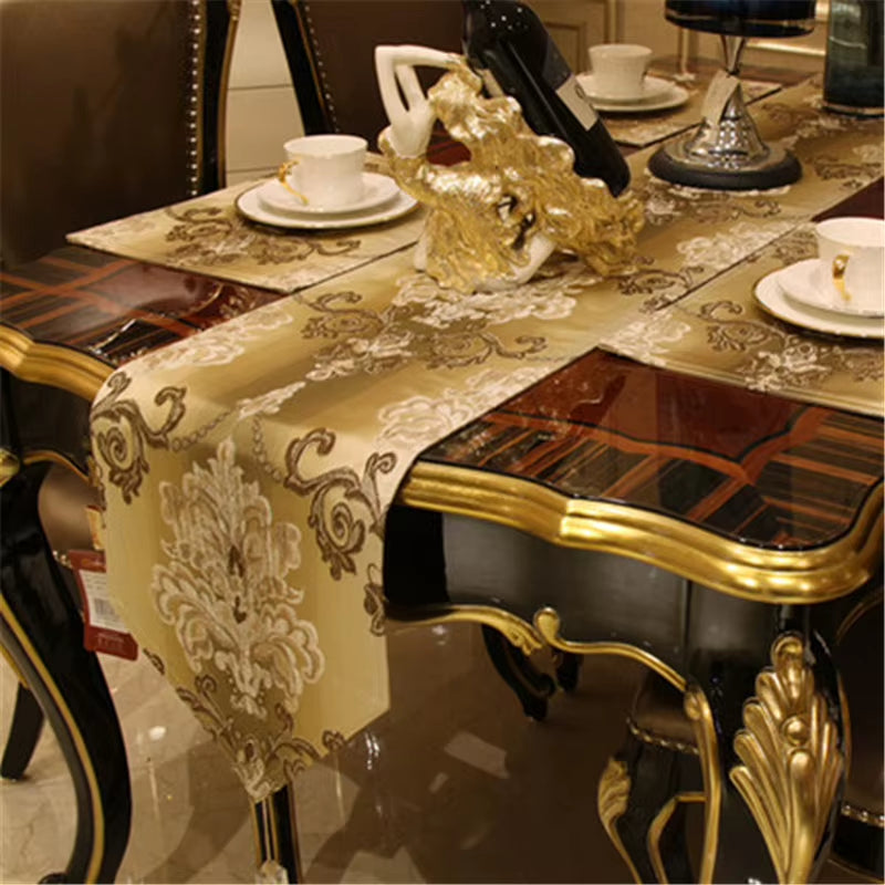 SBB Europe Noble Luxury Style Modern Simple Table Flag TV Cabinet Cover Towel Tea Table Chinese Table Flag Cloth Customized