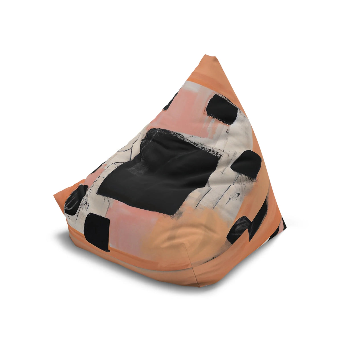 Bean Bag Cover Queennoble'S Art and Design PEACH