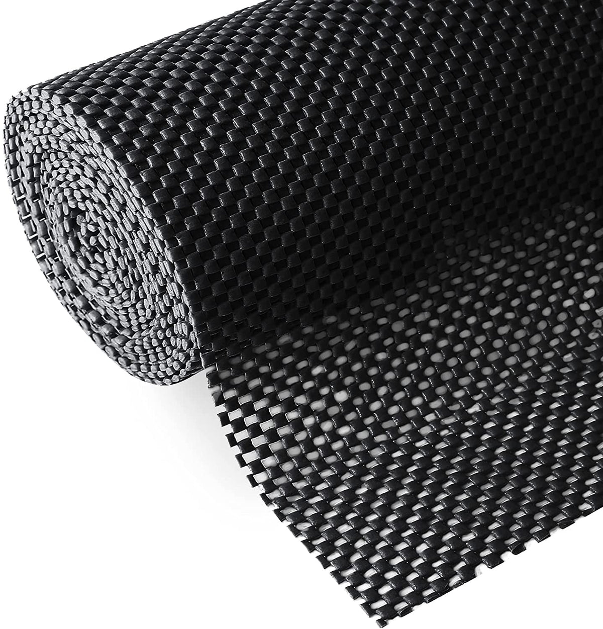Non Slip Drawer and Shelf Liner, 30 cm x 6 m, Black