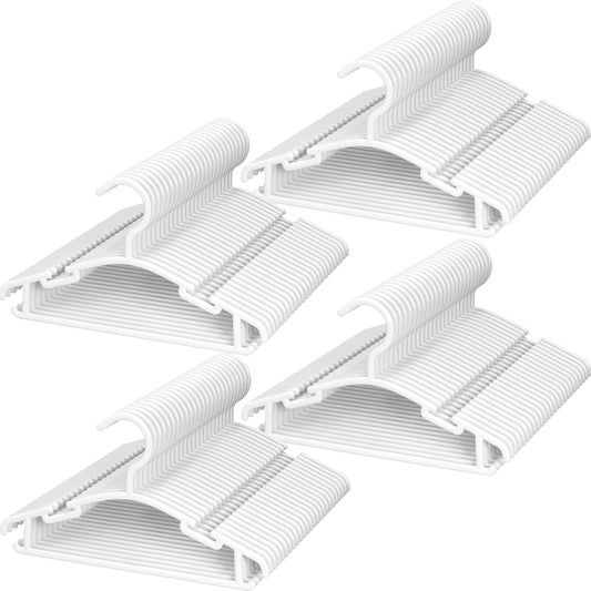 Children's Hangers, Pack of 100, White