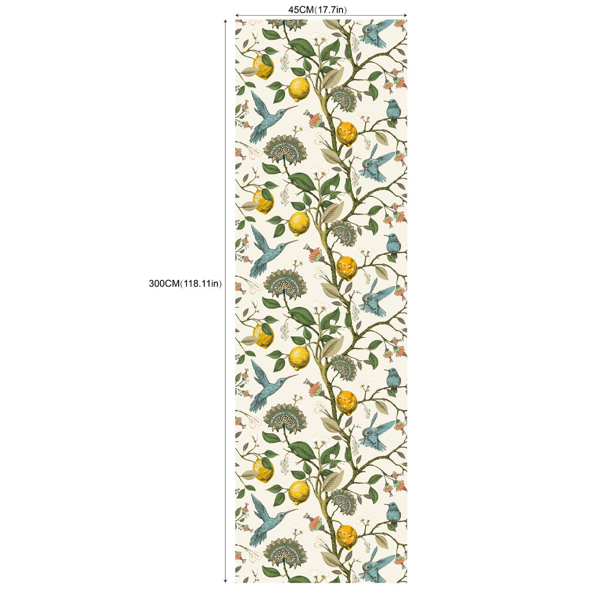 Green Tropical Palm Wallpaper Self Adhesive Rainforest Leaves Wallpaper Jungle Peel & Stick Plant Wallpaper Mural Vinyl Film